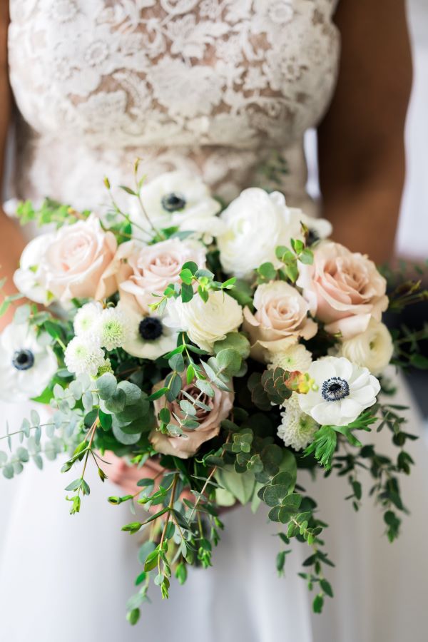 Blush and White Bouquet