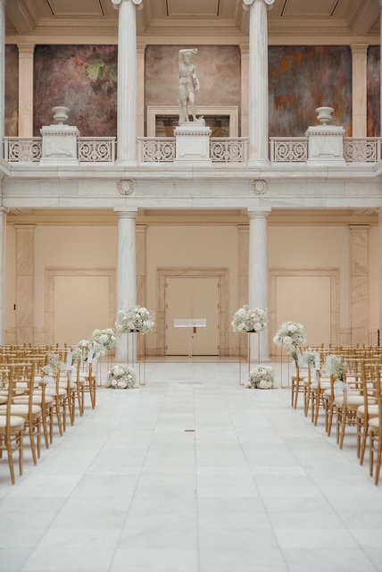Hall of Sculpture Wedding
