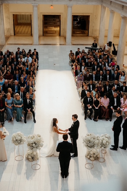 Hall of Sculpture Wedding