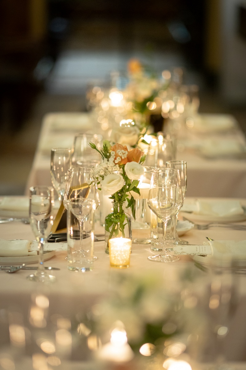 Bud Vase/Candle Centerpiece